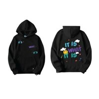 [DEAL XẢ HÀNG] ÁO KHOÁC NỈ TarboClub - HOODIE TRÒNG ĐẦU IT'S WHAT IT'S NAM NỮ