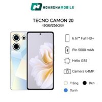 [DEALSỐC] DĐ TECNO CAMON 20 8GB/256GB - Chính hãng OEN4