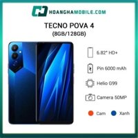 [DEALSỐC] DĐ TECNO POVA 4 8GB/128GB Pin 6000mAh - Chính hãng OEN4