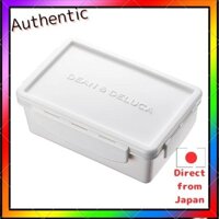 Dean and Deluca lunch box S size White 420ml Microwave safe Dishwasher safe Bento lunch box Compact Simple
Dean and Deluca lunch box M size White 800ml Microwave safe Dishwasher safe Bento lunch box Compact Simple