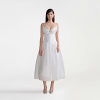 DEAR JOSÉ - Đầm dài cánh bướm trắng - Papillon