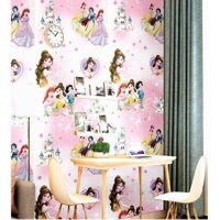 DECAL 10M GIẤY DÁN TƯỜNG KHỔ 45CM ( có sẵn keo ) - CÔNG CHUA BẠCH TUYẾT  BT242