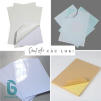 [DECAL A3] DECAL GIẤY CÁC LOẠI, KHỔ A3 | DECAL KRAFT, DECAL ĐẾ XANH, VÀNG, DECAL NHỰA, DECAL ẢNH - BAOBIONLINE