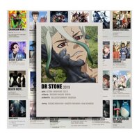 [DECAL] A4 In Màu - Bộ 50 Tờ Poster Giấy Dán Tường - HÌNH ANIME - Decor Trang Trí Nhà | MS: 111449