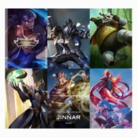[DECAL] A5 In Màu - Set 50 Tờ Poster Giấy Dán Tường - HÌNH POSTER GAME LIÊN QUÂN - Decor Trang Trí Nhà | MS: 111601