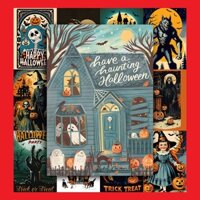 [DECAL] A5 In Màu - Set 50 Tờ Poster Giấy Dán Tường - HÌNH HALLOWEN