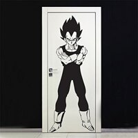 Decal Anime Hoạt Hình 7 Viên Ngọc Rồng - Decal Dragon Ball Vegeta (42 x 110 cm) AmyShop