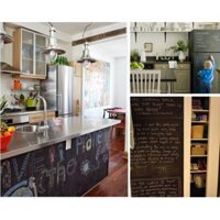 Decal Bảng Đen Viết Phấn ( Có màu Đen ) Size 120x200cm