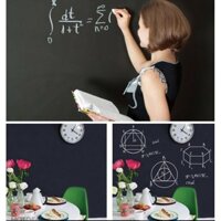 Decal Bảng Đen Viết Phấn (Có Màu Trắng, Đen , Xanh Lá) Size 90x200cm