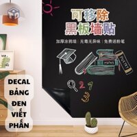 Decal Bảng Đen Viết Phấn dán tường (T100) - (Cái)