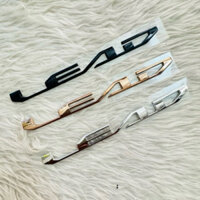 Decal chữ nổi Lead 2025 hàng cao cấp nhựa cứng nhiều màu - giá cho 1 cặp