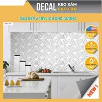 Decal Dán Bếp chịu nhiệt chống dầu mỡ, dễ lau chùi, decal dán tường bếp Hàng Cao Cấp, kích thước 120 x 60cm, DDB-070