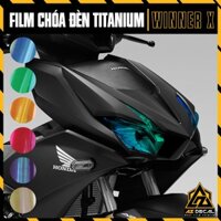 Decal Dán Choá Đèn Titan Đổi Màu Xe Winner X | Film Titan Dán Đèn Pha + Demi Xe Winner X Đủ Màu Xanh, Tím, Vàng, Hồng...