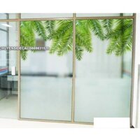 Decal Dán Kính Cao Cấp - Dây Leo Lá Mỏng ( 60x116cm )-DK1026