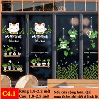 Decal dán kính Mividecor dán cửa kính C4.1
