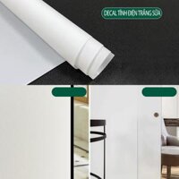 DECAL DÁN KÍNH TĨNH ĐIỆN MÀU TRẮNG