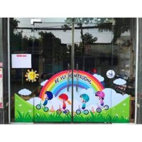 decal dán kính