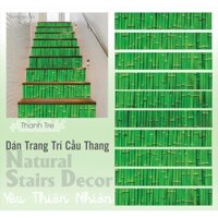 Decal dán trang trí bâc thang Thanh Tre Stair sticker