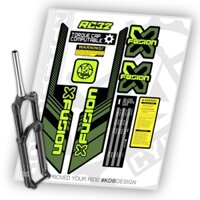 Decal Dán Trang Trí Xe Đạp Hình fork x fusion rc32 klaten