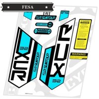 Decal Dán Trang Trí Xe Đạp Hình fork xcr 2020 klaten