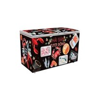 Decal dán tủ đông - HẢI SẢN TƯƠI SỐNG - Miến dán chống thấm nước