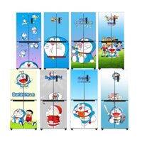 Decal dán Tủ Lạnh Doraemon 2022 chất liệu cao cấp