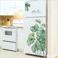 Decal dán tủ lạnh phong cách Hàn Quốc Green Life DKN136 108 x 78 cm