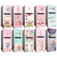 Decal dán Tủ Lạnh Pig 2022 chất liệu cao cấp