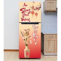 Decal dán Tủ Lạnh tết 2024 chất liệu cao cấp