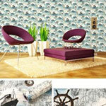 Decal dán tường Bản đồ đi biển