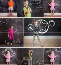 Decal dán tường bảng đen