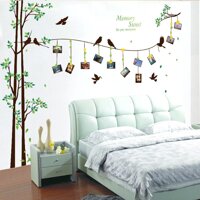 Decal dán tường Cây khung ảnh 9 AmyShop DCX042 205 x 290cm