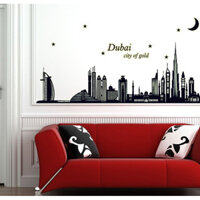 Decal dán tường Dạ quang Dubai AmyShop DDQ001 65 x 155 cm