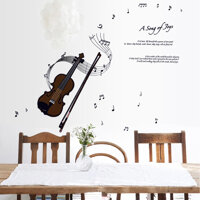 Decal Dán Tường Đàn Violon Binbin PK170 116 x 70 cm