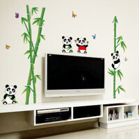 Decal dán tường Gấu trúc AmyShop DB025 118 x 115 cm
