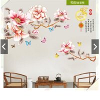 DECAL DÁN TƯỜNG HOA MẪU ĐƠN 5