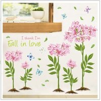 Decal dán tường Hoa mùa xuân AmyShop DH096  92 x 130 cm