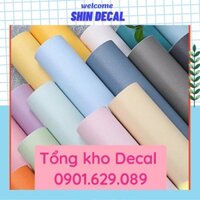 Decal dán tường phòng ngủ , Giấy dán tường màu hồng DT H06