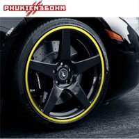 Decal dán vành xe ô tô phản quang