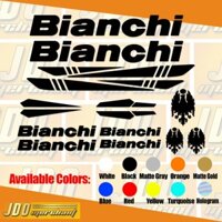 Decal Dán Xe Đạp FESA Bianchi