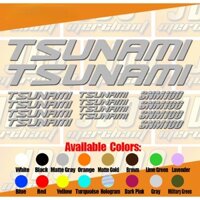 Decal Dán Xe Đạp FESA Tsunami