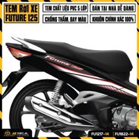 Decal Dán Xe Future FI 125 Nhiều Lựa Chọn Màu | FU-14 | Tem Rời Future 125 Cao Cấp, Chống Phai Màu Vĩnh Viễn, Dễ Dán