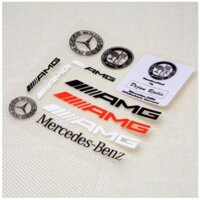 Decal Dán Xe hơi ô tô Mercedes Amg Chất Lượng Cao dòng class C180 C200 C250 C300 E200 E250 E300