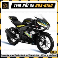 Decal Dán Xe Suzuki GSX R150 Mẫu Cá Mập VIA | GSX R150-06 | Tem Rời Cắt Khuôn Sẵn, Chống Nước, Chống Bay Màu