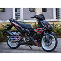 Decal dán xe Tem rời winner x 150 mẫu đỏ đen