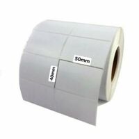 Decal giấy 50x40mm 2 tem giấy thường - dùng cho máy in phim mực