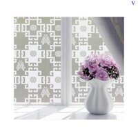 Decal Giấy Dán Kính Ô Trắng Sang Trọng OEM