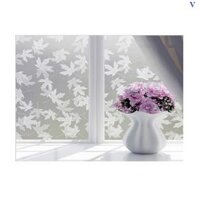 Decal Giấy Dán Kính Phong Lan Trắng OEM