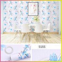 Decal giấy dán tường có sẵn keo chống nước 10m x 0.45m