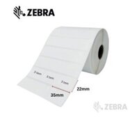 Decal mã vạch 3 tem 35x22mm cuộn 50m (giấy thường)